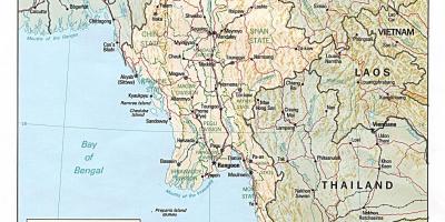 Оффлайн карта Мьянма 
